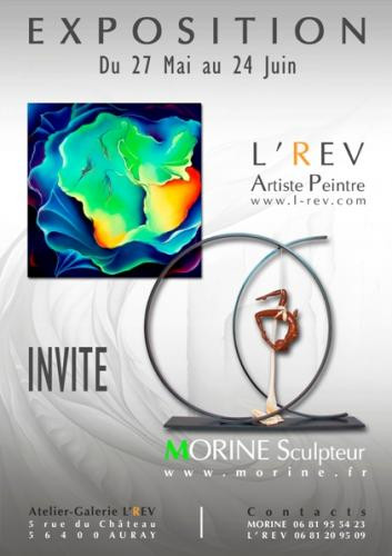 2019-L'REV INVITE MORINE SCULPTEUR sur le site d’ARTactif