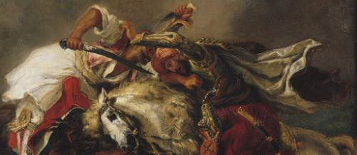 Un duel romantique. Le Giaour de Lord Byron par Delacroix  sur le site d’ARTactif
