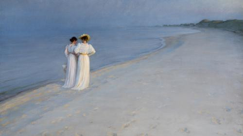 L'heure bleue de Peder Severin Krøyer sur le site d’ARTactif