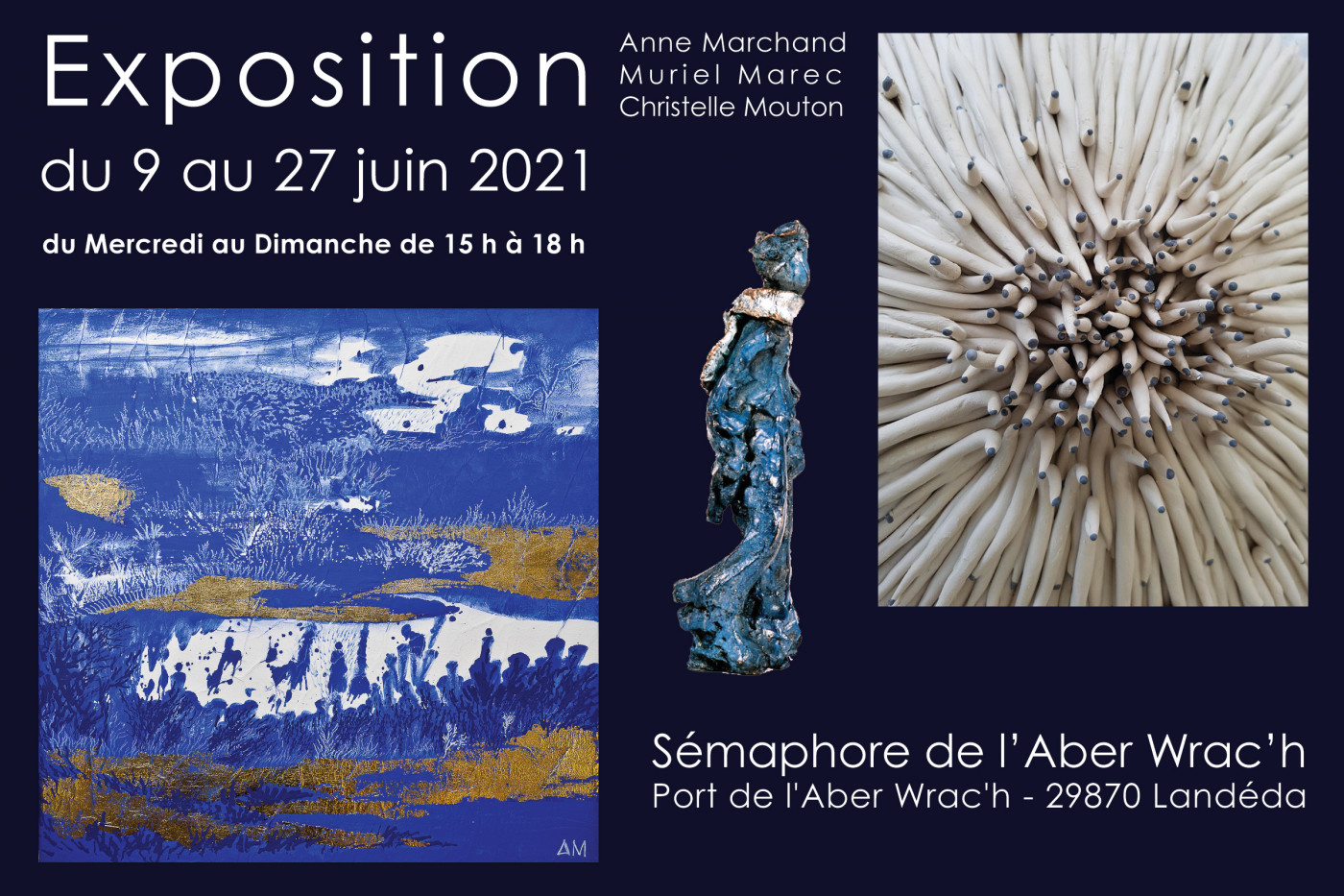 EXPOSITION AU SÉMAPHORE DE L 'ABER WRAC'H sur le site d’ARTactif