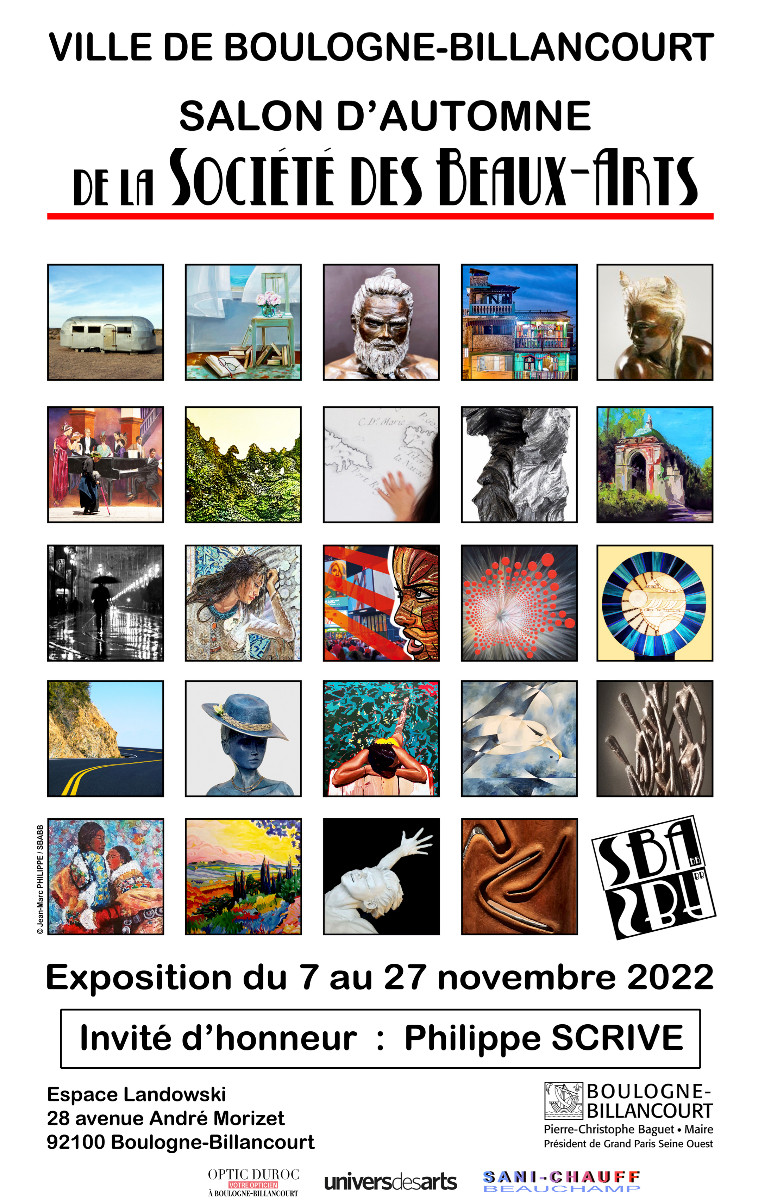 SALON D'AUTOMNE DE LA SOCIÉTÉ DES BEAUX-ARTS DE BOULGNE-BILLANCOURT sur le site d’ARTactif