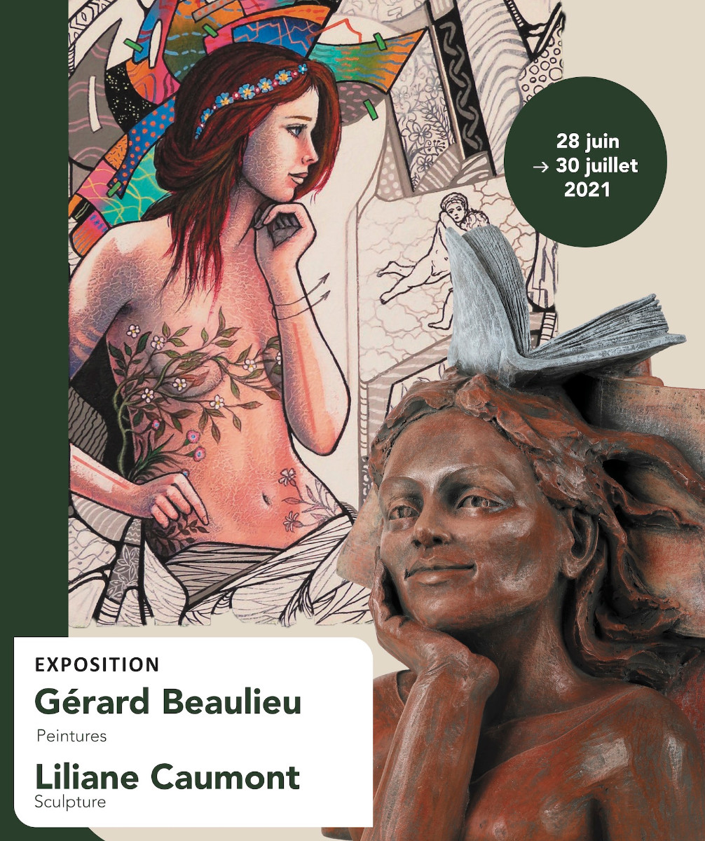 Gerard BEAULIEU Peintre - Liliane CAUMONT Sculpteur sur le site d’ARTactif
