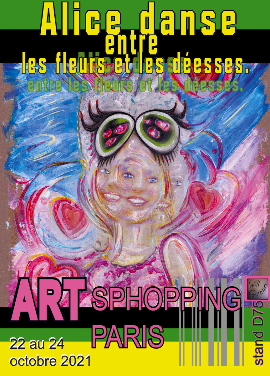 Alice danse entre les fleurs et les déesses au Carrousel sur le site d’ARTactif