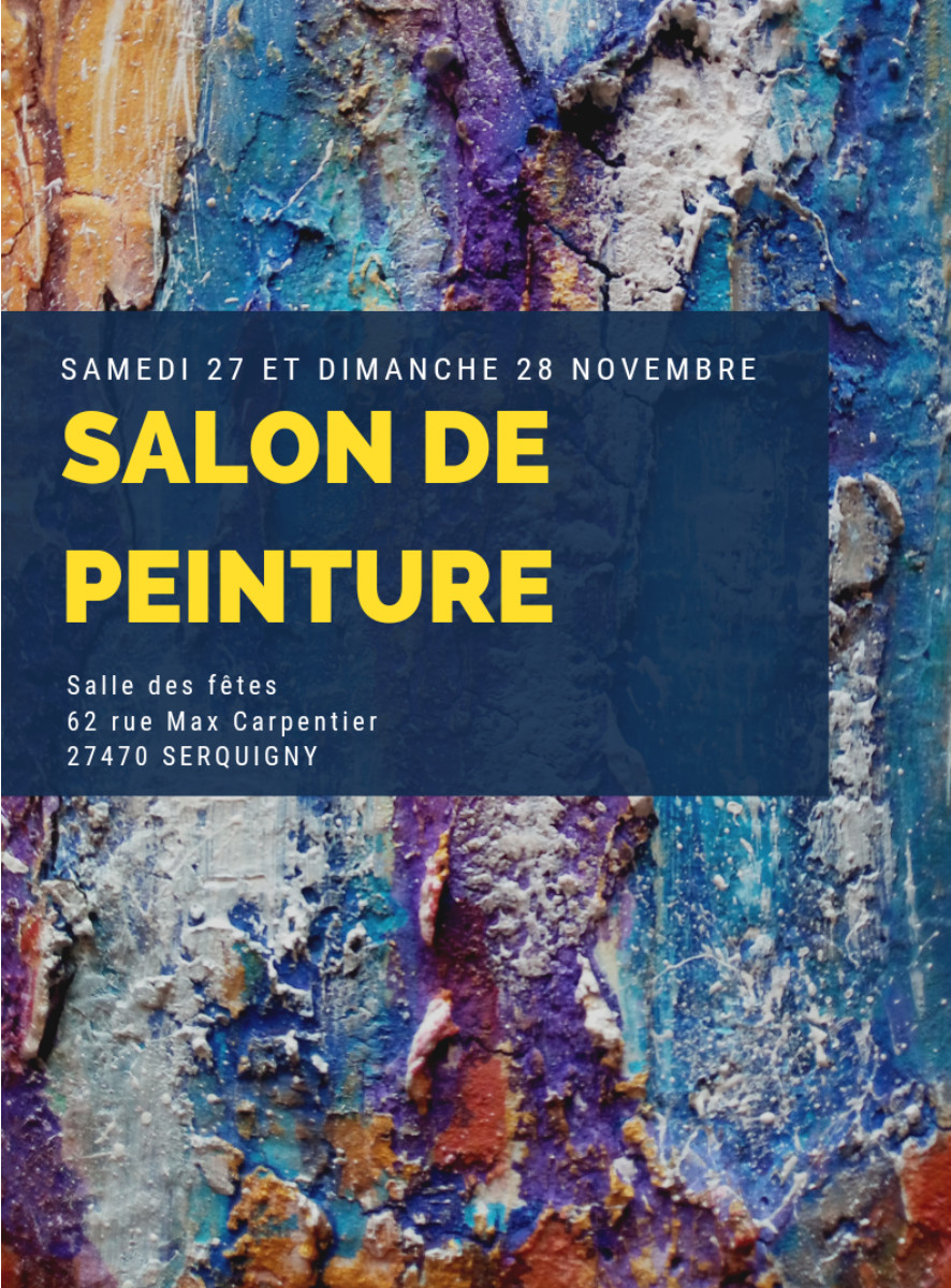 Salon de peinture à Serquigny (27) sur le site d’ARTactif