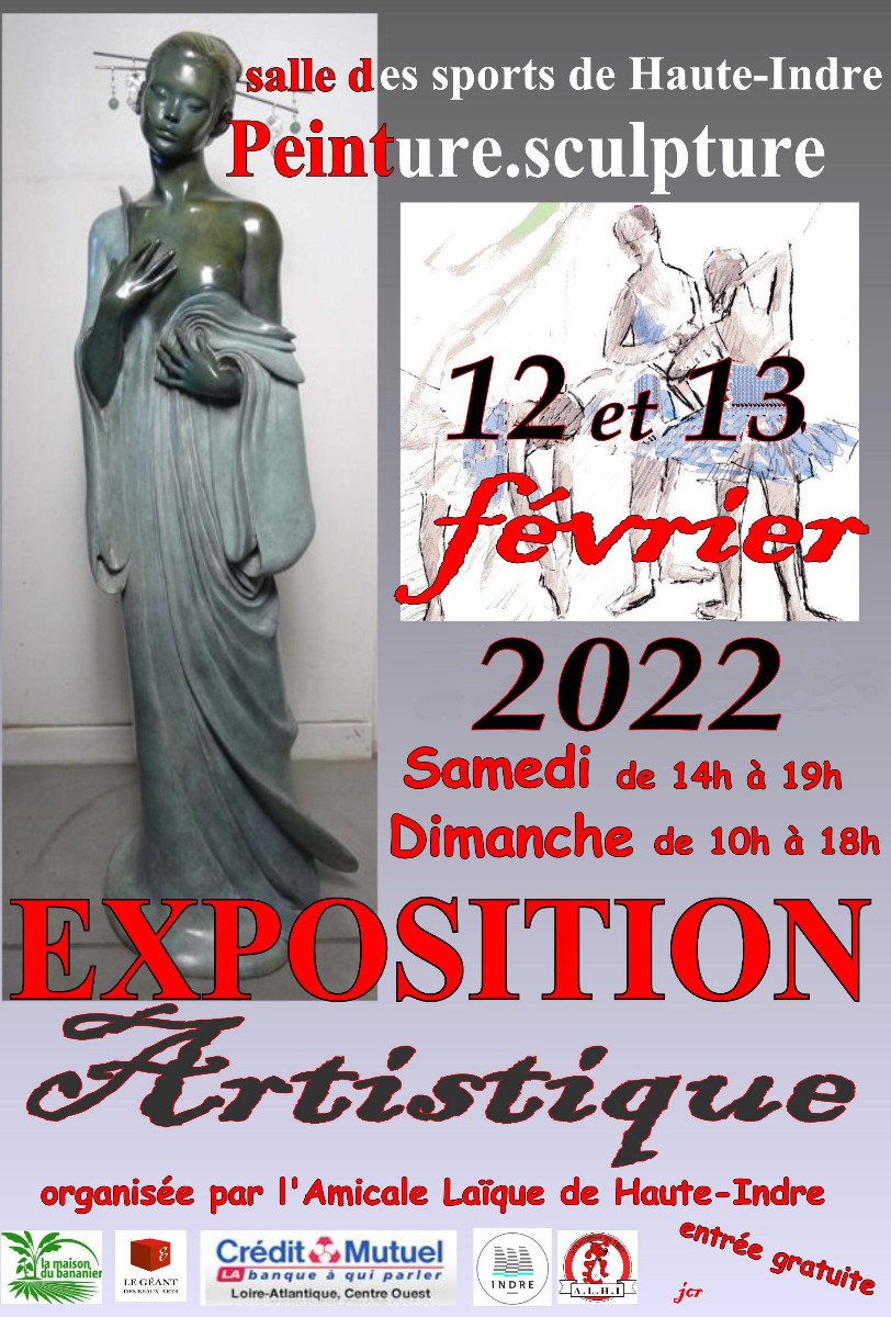 12E EXPO À HAUTE-INDRE 44 sur le site d’ARTactif