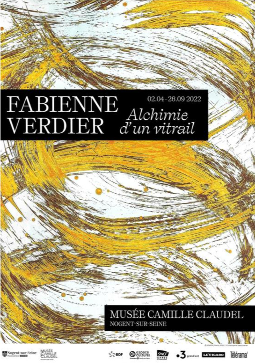 Fabienne Verdier : Alchimie d'un vitrail sur le site d’ARTactif