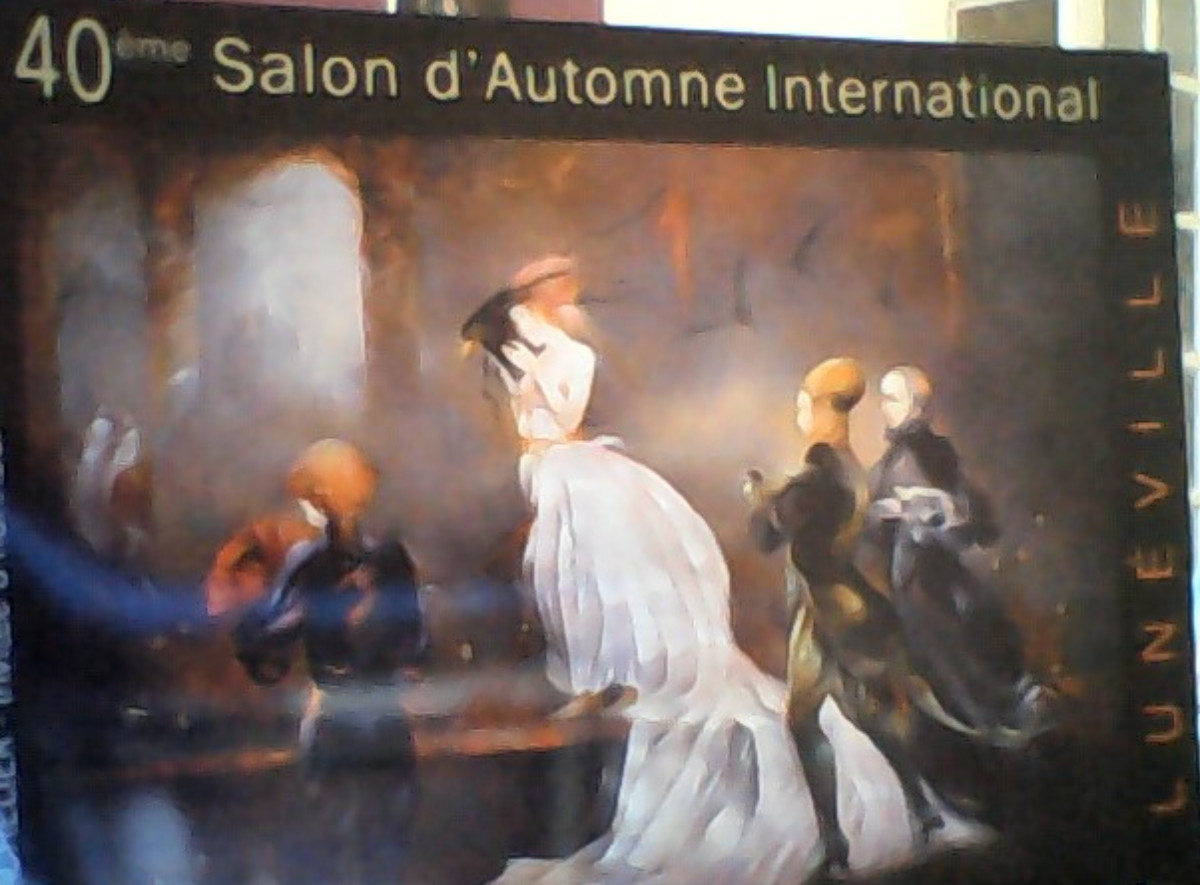 40 ième Salon d'Automne International d'art contemporain de Lunéville sur le site d’ARTactif