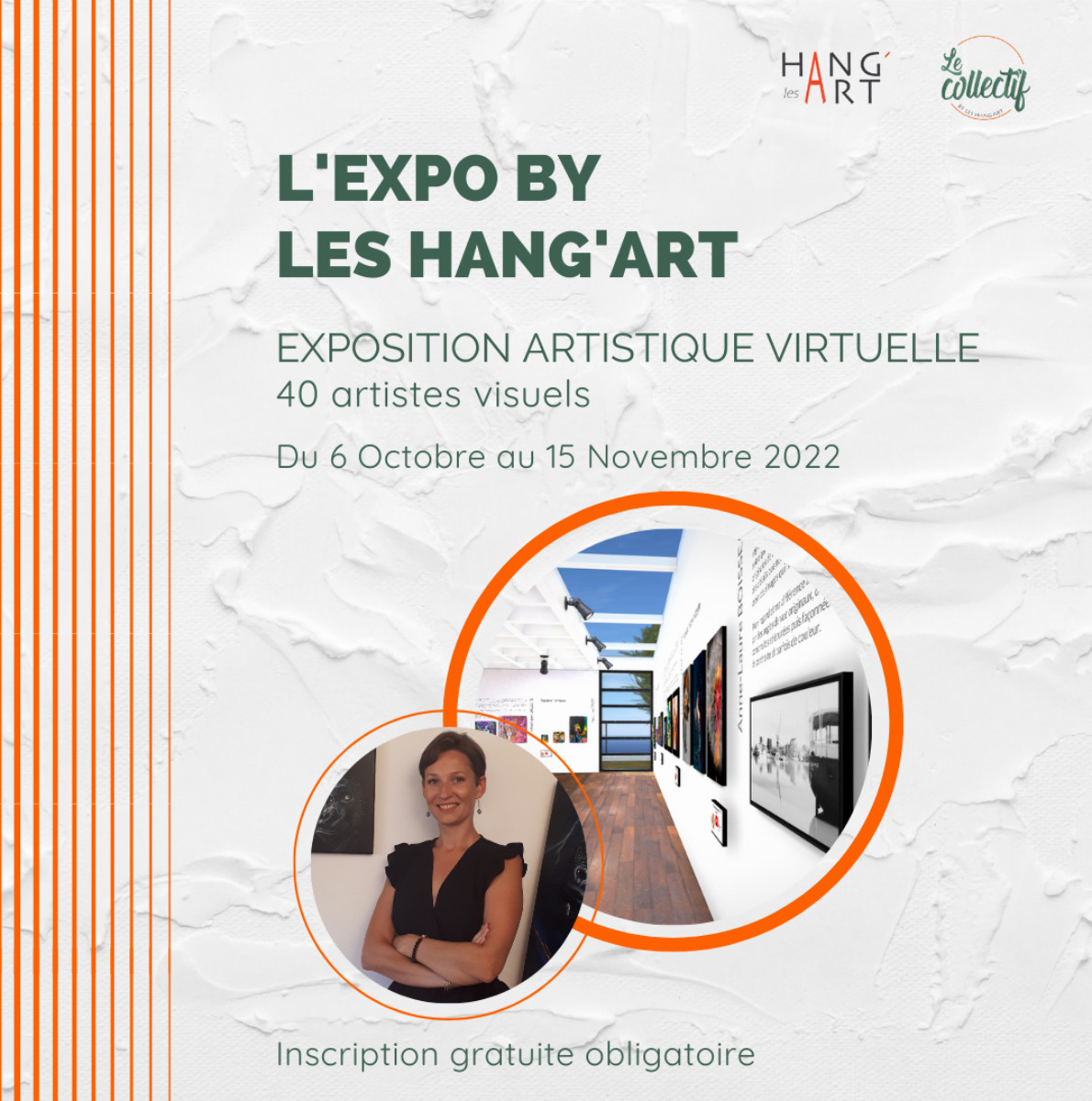 Exposition virtuelle by Les Hang'art sur le site d’ARTactif