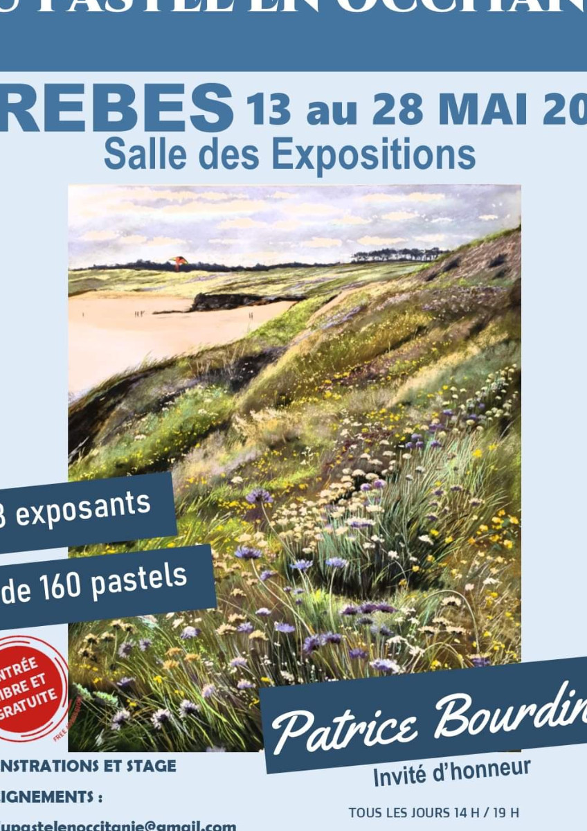 Salon du pastel en Occitanie sur le site d’ARTactif