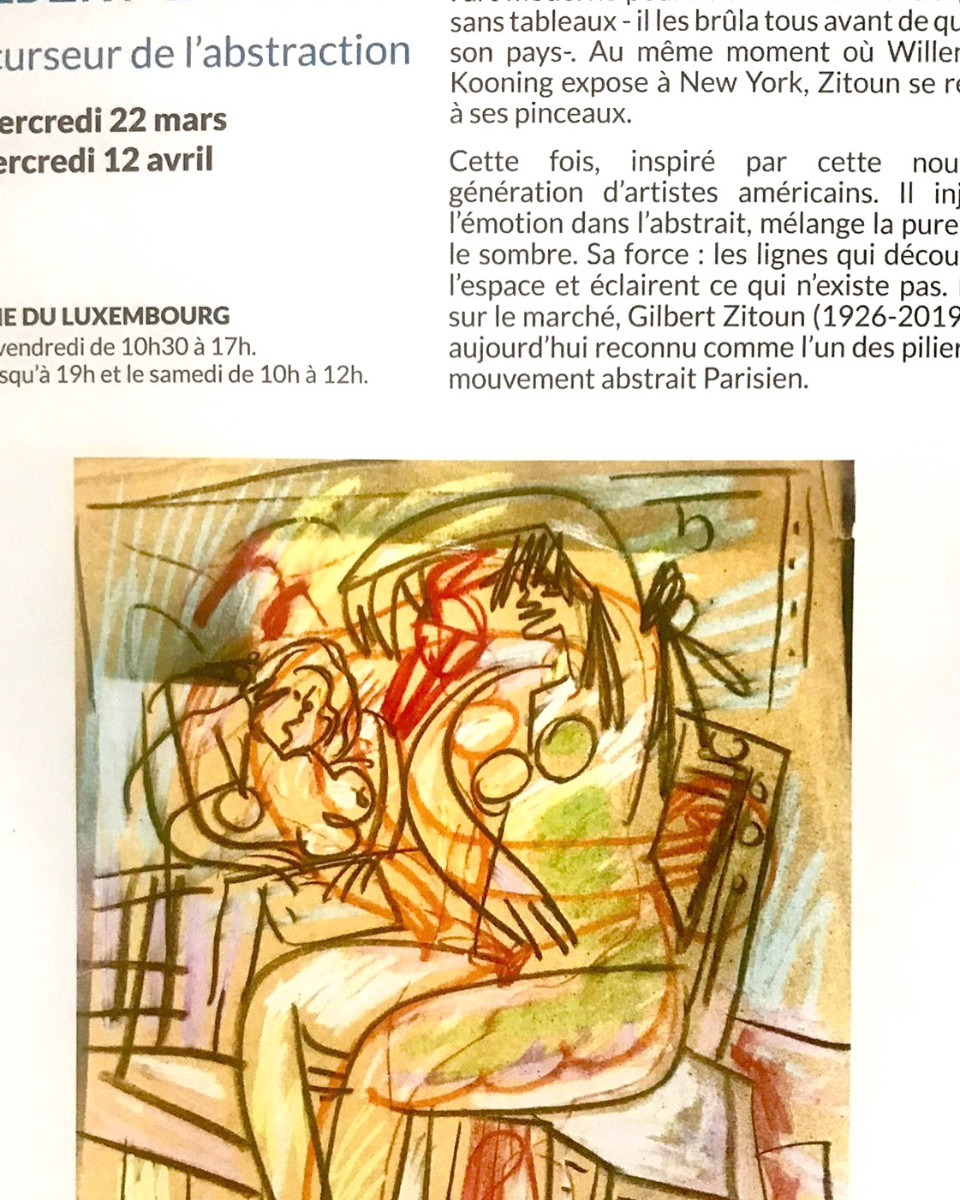 Gilbert ZITOUN sur le site d’ARTactif