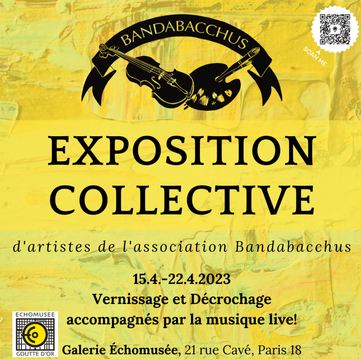 Exposition La BandaBacchus sur le site d’ARTactif