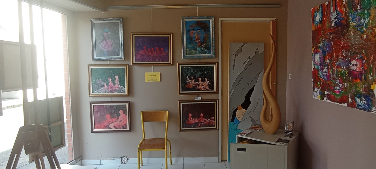 Vitrine en centre bourg sur le site d’ARTactif