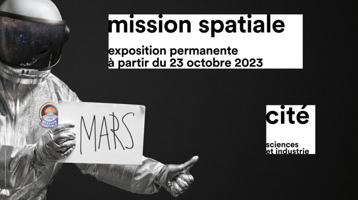 Exposition permanente "mission spatiale" à la cité des sciences et de l'industrie de Paris-La Vilette sur le site d’ARTactif