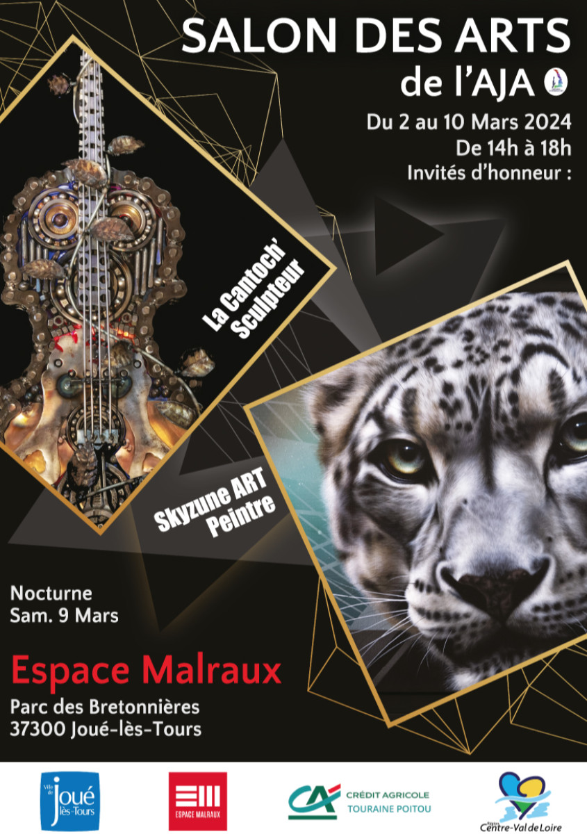 ESPACE MALRAUX DE JOUÉ LÈS TOURS, LA JOCONDIENNE EXPOSITION DE PEINTURES SCULPTURES sur le site d’ARTactif