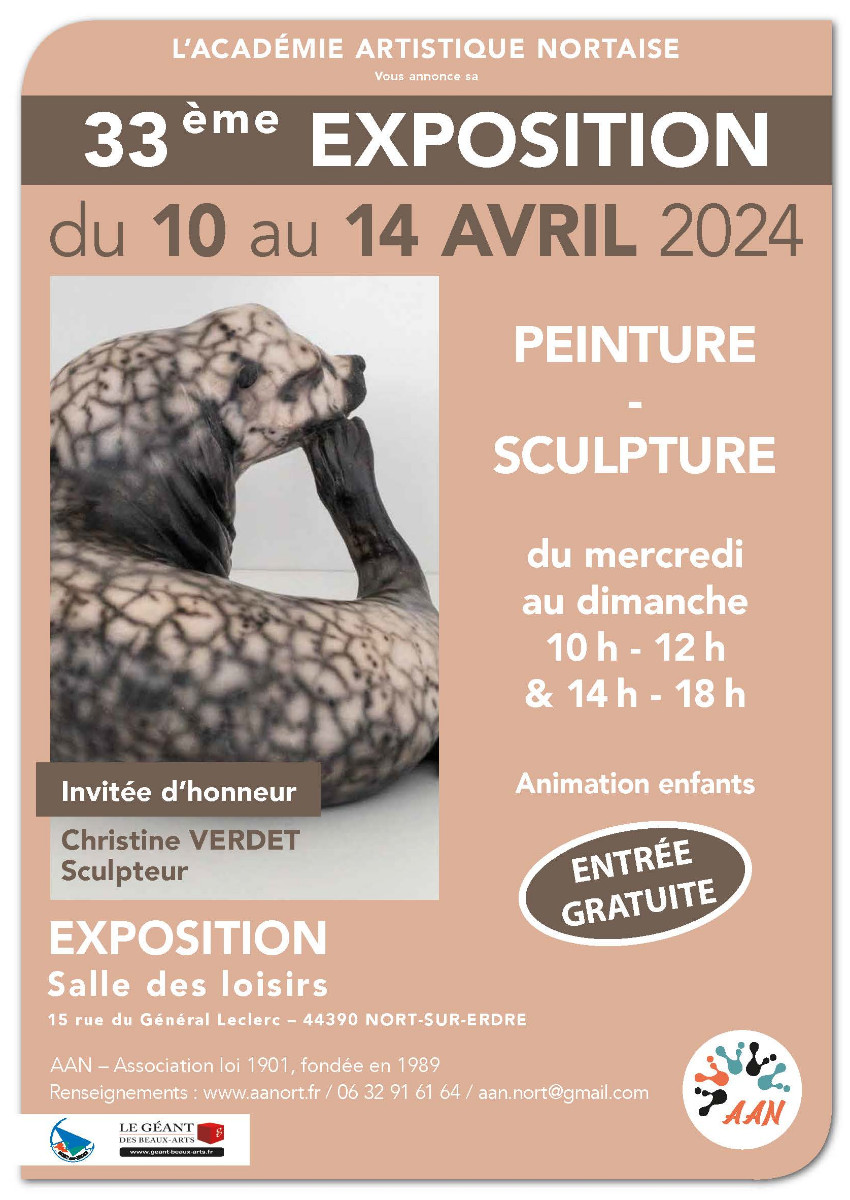 33E SALON AAN DE NORT-SUR-ERDRE 44 sur le site d’ARTactif