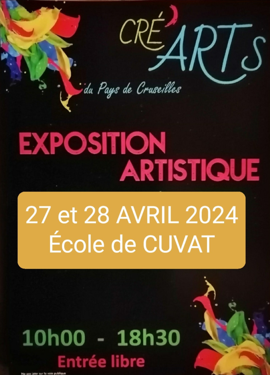 EXPOSITION ATOUT SYEL ( ET ASSOCIATION CRE'ARTS) - CUVAT (74) sur le site d’ARTactif