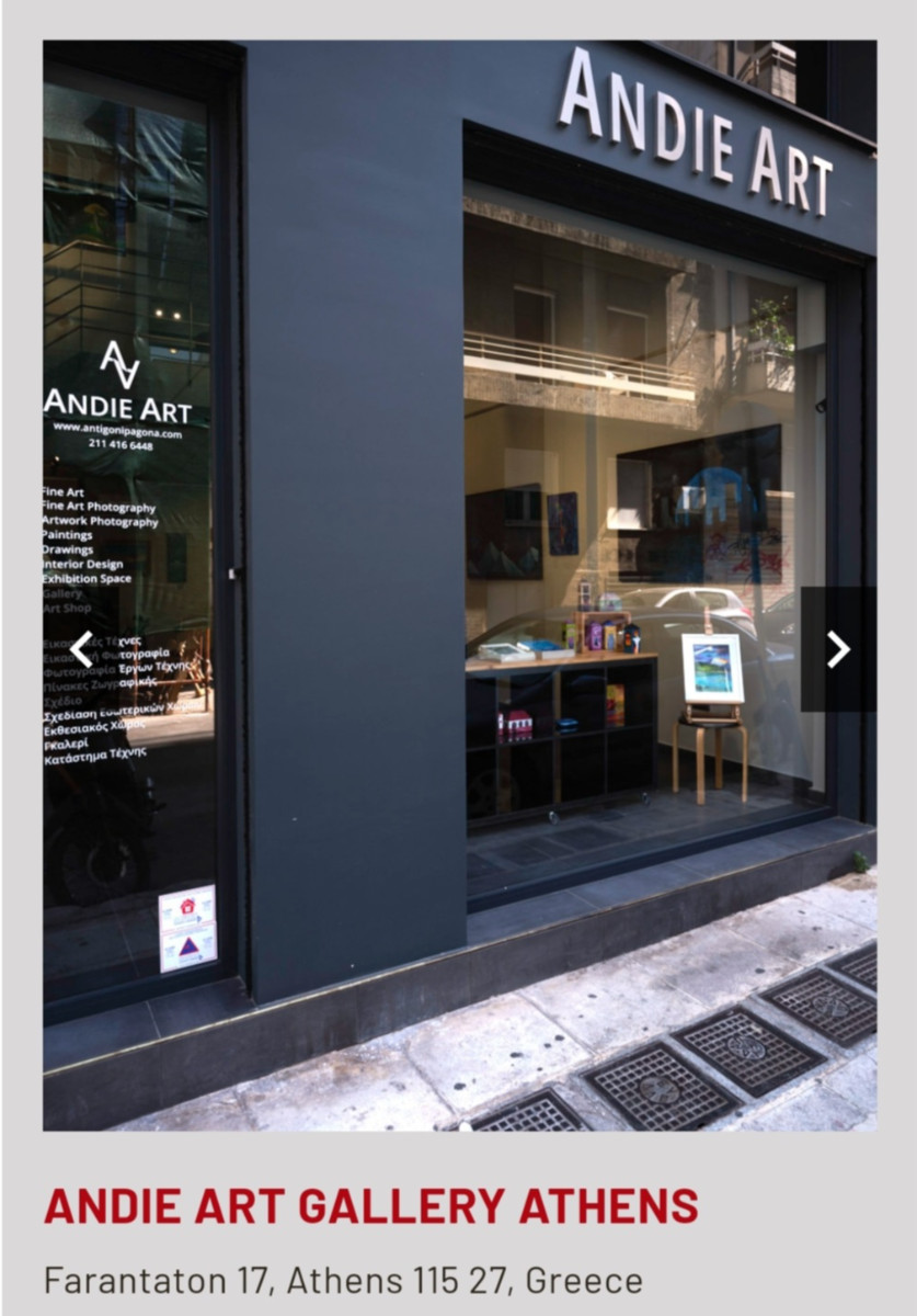 " ANDIE ART GALLERY " sur le site d’ARTactif