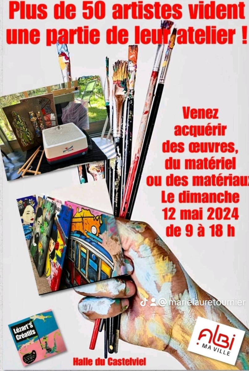 ALBI - EXPO VIDE ATELIER ARTISTES sur le site d’ARTactif