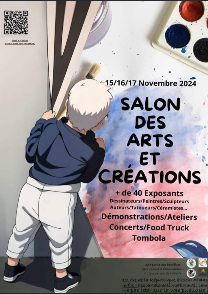 SALON DES ARTS ET CREATIONS sur le site d’ARTactif