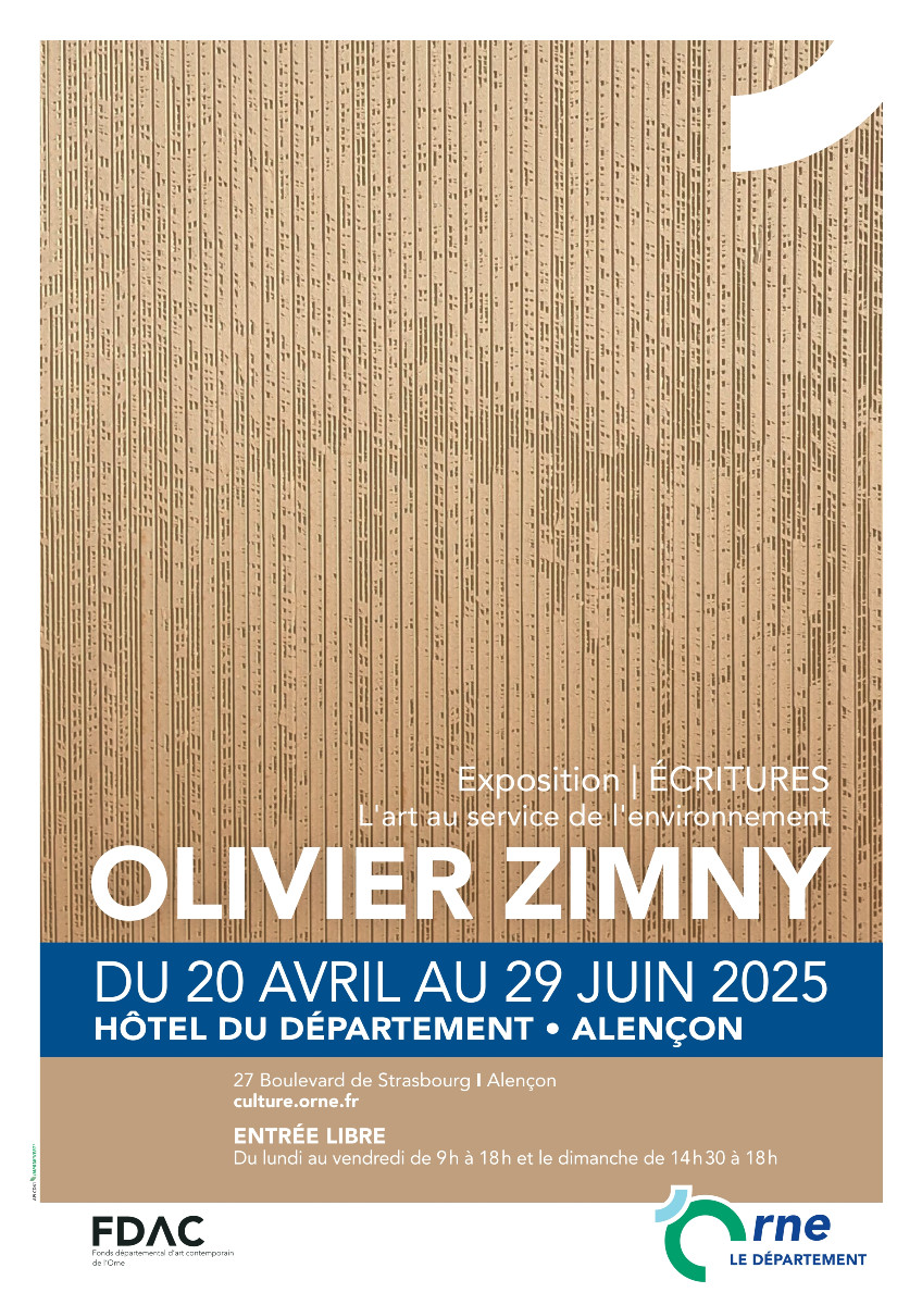 « ÉCRITURES » D'OLIVIER ZIMNY sur le site d’ARTactif