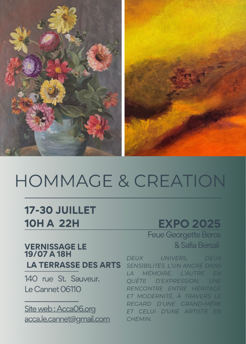 HOMMAGE & CRÉATION sur le site d’ARTactif