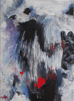 Œuvre contemporaine nommée « Eruption », Réalisée par JEAN MARIE SCHROETTER