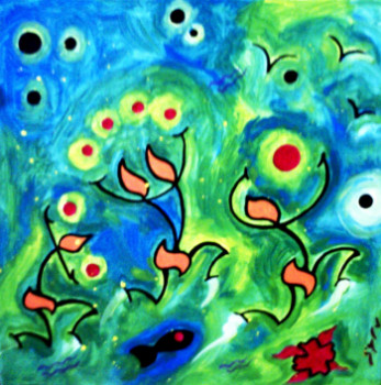 Œuvre contemporaine nommée « poucs 2011 b », Réalisée par SYLVAINSYLV