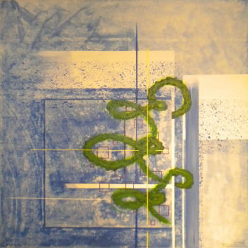 Œuvre contemporaine nommée « GAIA.0452 », Réalisée par YOAN