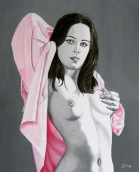 Œuvre contemporaine nommée « La chemise rose », Réalisée par PHILIPPE PIANA