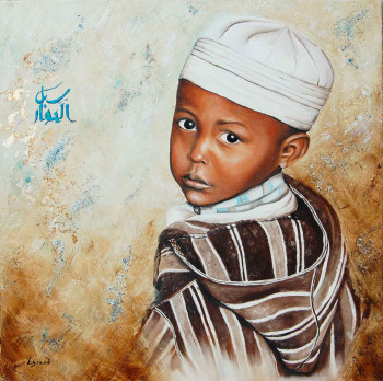 Œuvre contemporaine nommée « Le petit marocain », Réalisée par LYSAND