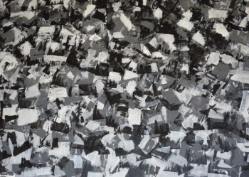 Œuvre contemporaine nommée « Technique mixte 1981 », Réalisée par REZA BANISADRE
