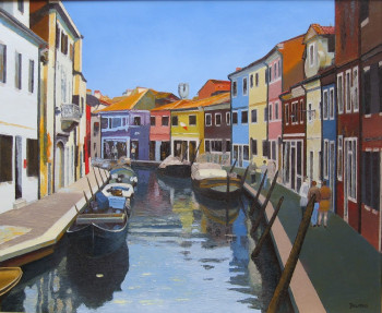 Œuvre contemporaine nommée « Burano », Réalisée par MARCEL DUMAS