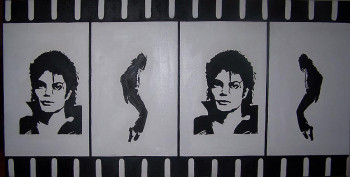 Œuvre contemporaine nommée « BY Michael Jackson original », Réalisée par SAUZE F