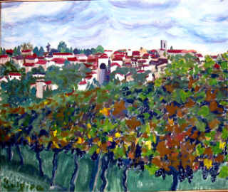Œuvre contemporaine nommée « Sauveterre de Guyenne », Réalisée par LUIGINA