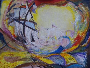Œuvre contemporaine nommée « Passage », Réalisée par JEAN MARIE SCHROETTER