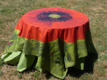 La nappe coquelicot Sur le site d’ARTactif