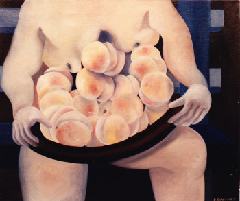 Œuvre contemporaine nommée « Gisèle 1 », Réalisée par FRANçOISE COEURET
