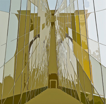 Œuvre contemporaine nommée « Brooklyn Bridge », Réalisée par JEAN CLAUDE MAUREL