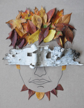 Œuvre contemporaine nommée « Faune d'automne - Parc d'Acadie - USA », Réalisée par JEAN CLAUDE MAUREL