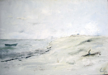 Œuvre contemporaine nommée « Mer du Nord », Réalisée par GUILLOU