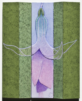 Œuvre contemporaine nommée « Fleur de fuchsia 4 », Réalisée par JEAN CLAUDE MAUREL