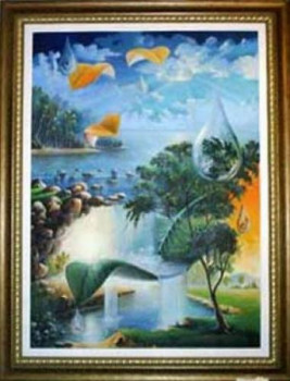 Œuvre contemporaine nommée « WATER PLANET - PLANETA AGUA », Réalisée par LEOMARIANO