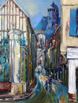 Œuvre contemporaine nommée « rue du Vauluisant   TROYES  aube  10 », Réalisée par GEBO
