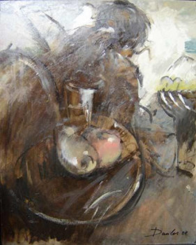Œuvre contemporaine nommée « sans le nom...peintre  DANILOV Alexander », Réalisée par ALEXANDER DANILOV