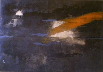 Œuvre contemporaine nommée « "Sunset" », Réalisée par DIANE RAUSCHER-KENNEDY