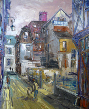 Œuvre contemporaine nommée « TROYES rue Brunneval », Réalisée par GEBO