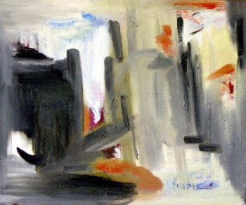 Œuvre contemporaine nommée « abstract 1 », Réalisée par IRANE PERKO