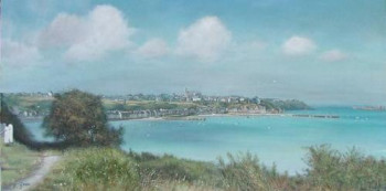 Œuvre contemporaine nommée « cancale de la corniche mer turquoise », Réalisée par FABIEN GAUDIN