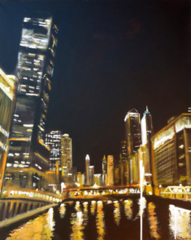 Chicago II (nocturne) sur le site d’ARTactif