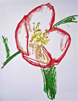 Œuvre contemporaine nommée « Fleurs 52 », Réalisée par CHRISTIAN DOLLET